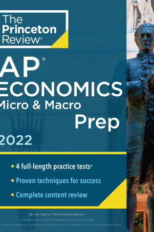 Cover of Princeton Review AP Economics Micro & Macro Prep, 2022
