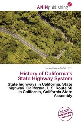 Book cover for History of California's State Highway System