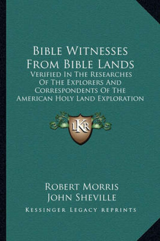 Cover of Bible Witnesses from Bible Lands