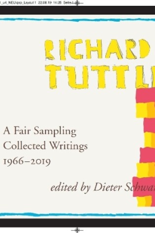 Cover of Richard Tuttle: A Fair Sampling