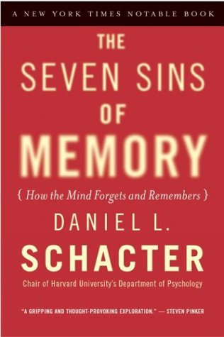 Book cover for The Seven Sins of Memory