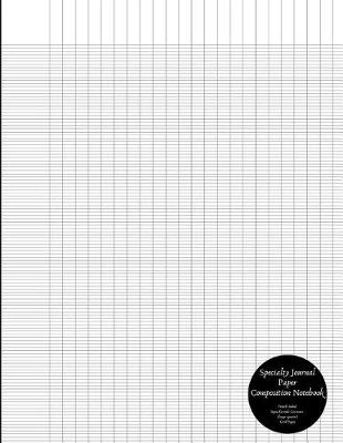 Book cover for Specialty Journal Paper Composition Notebook French Ruled Seyes / Grands Carreaux (Large Squares) Paper Grid Pages
