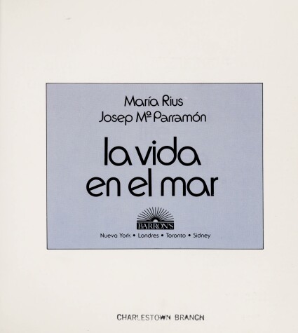 Book cover for La Vida En El Mar