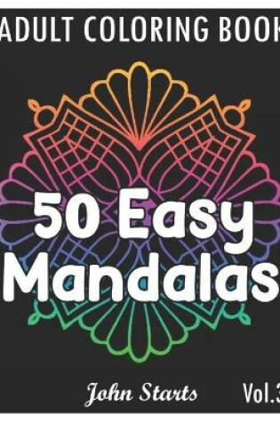 Cover of 50 Easy Mandalas