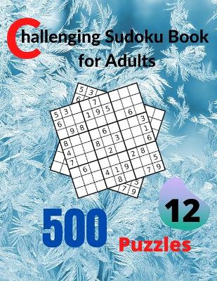 Book cover for Challenging Sudoku Book for Adults Volume 12