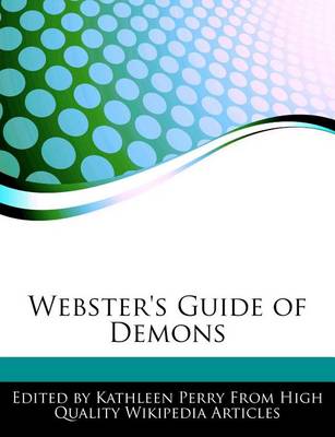 Book cover for Webster's Guide of Demons