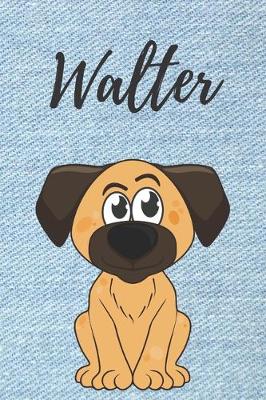 Book cover for Walter Notizbuch Hunde / Notizheft / Malbuch / Kritzelbuch / Tagebuch / Journal / DIN A5 / Geschenke