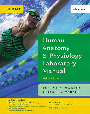Book cover for Human Anatomy & Physiology Laboratory Manual, Main Version Value Package (Includes Practice Anatomy Lab 2.0 CD-ROM)