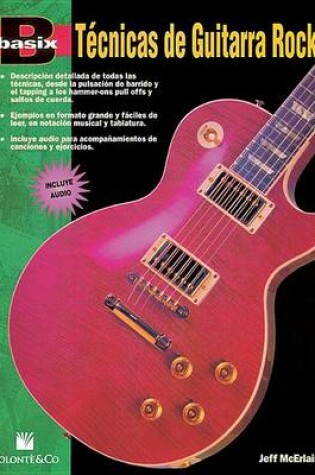 Cover of Basix teCnicas Guitarra Rock