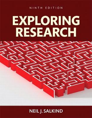 Book cover for Exploring Reserach (1-download)