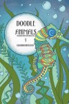 Book cover for Doodle Animals Coloring Book for Grown-Ups 1