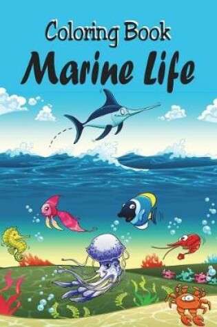 Cover of Coloring Book - Marine Life