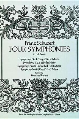 Cover of Four Symphonies in Full Score