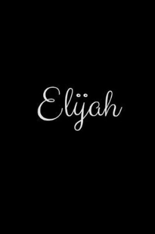 Cover of Elijah