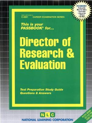 Book cover for Director of Research & Evaluation