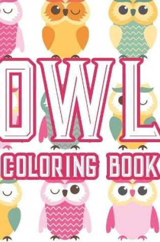 Cover of Owl Coloring Book