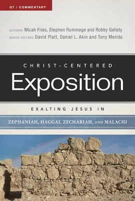 Book cover for Exalting Jesus in Zephaniah, Haggai, Zechariah, and Malachi