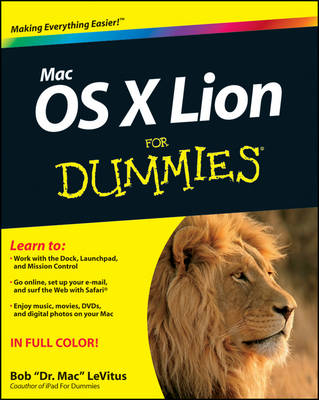 Book cover for Mac OS X Lion For Dummies