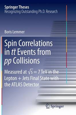 Book cover for Spin Correlations in tt Events from pp Collisions