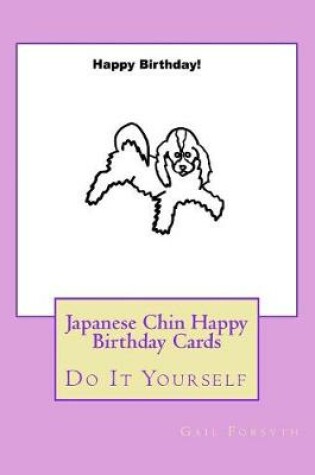 Cover of Japanese Chin Happy Birthday Cards