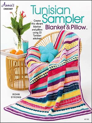 Book cover for Tunisian Sampler Blanket & Pillow
