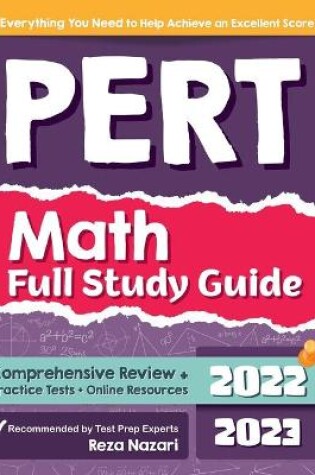 Cover of PERT Math Full Study Guide