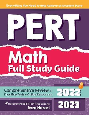 Book cover for PERT Math Full Study Guide