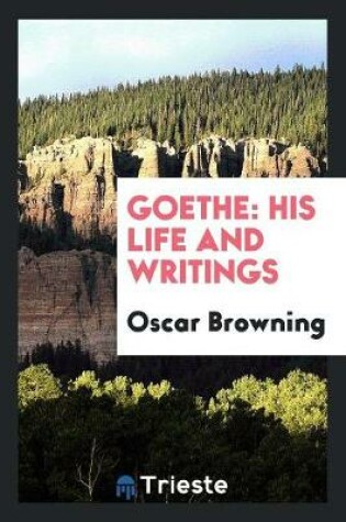 Cover of Goethe