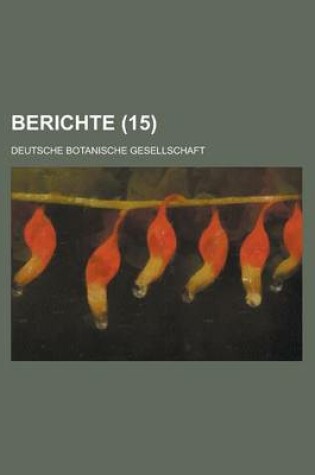 Cover of Berichte (15 )