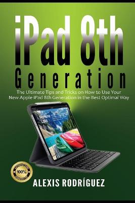 Book cover for iPad 8th Generation