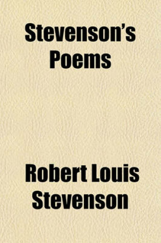 Cover of Stevenson's Poems