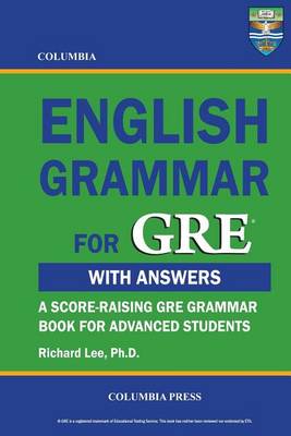 Book cover for Columbia English Grammar for GRE