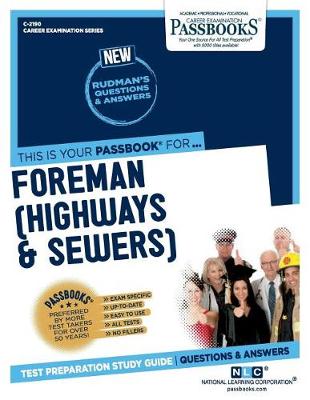 Book cover for Foreman (Highways & Sewers) (C-2190)