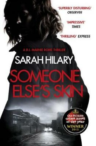 Cover of Someone Else's Skin (D.I. Marnie Rome 1): Winner of the Crime Novel of the Year