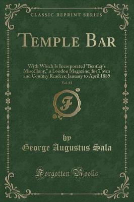 Book cover for Temple Bar, Vol. 85