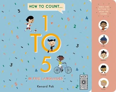 Book cover for How to Count 1 to 5 in Five Languages
