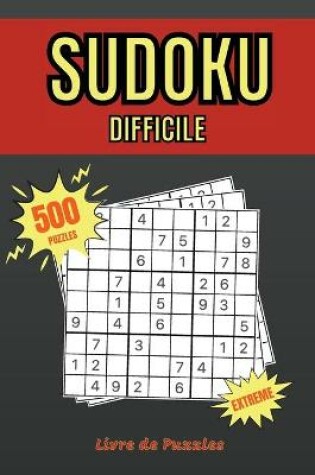 Cover of Sudoku Difficile