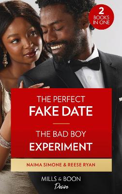 Book cover for The Perfect Fake Date / The Bad Boy Experiment