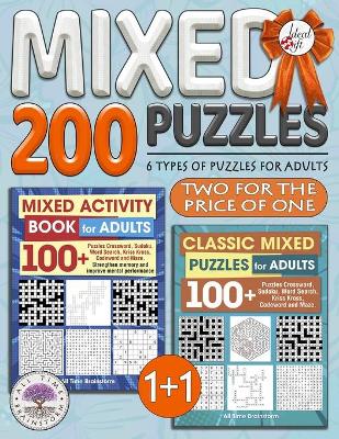 Book cover for 200 Mixed Puzzles