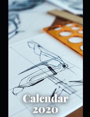Book cover for Designer Calendar 2020