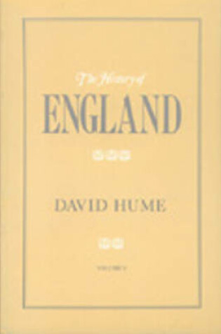 Cover of History of England, Volume 5
