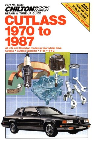 Cover of Repair and Tune-up Guide for Cutlass