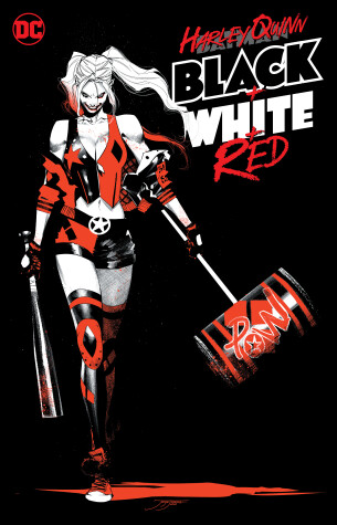 Book cover for Harley Quinn Black + White + Red