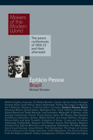 Cover of Epitacio Pessoa: Brazil