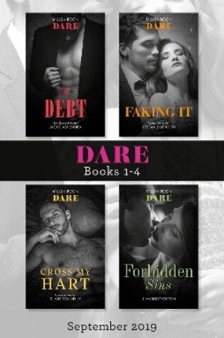 Cover of Dare Box Set Sept 2019/The Debt/Cross My Hart/Faking It/Forbidden Sins