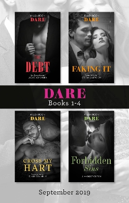 Book cover for Dare Box Set Sept 2019/The Debt/Cross My Hart/Faking It/Forbidden Sins