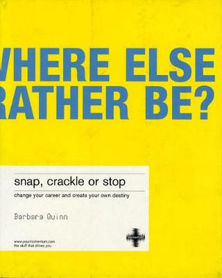 Book cover for Snap, Crackle or Stop