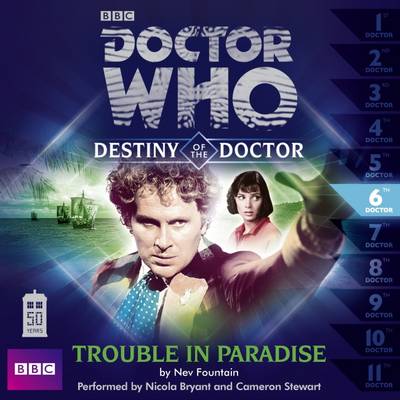 Book cover for Doctor Who: Trouble in Paradise (Destiny of the Doctor 6)
