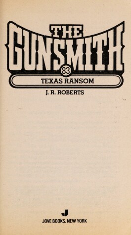 Cover of The Gunsmith 083: Texas RN