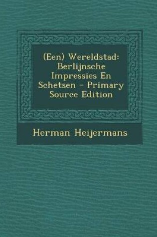 Cover of (Een) Wereldstad